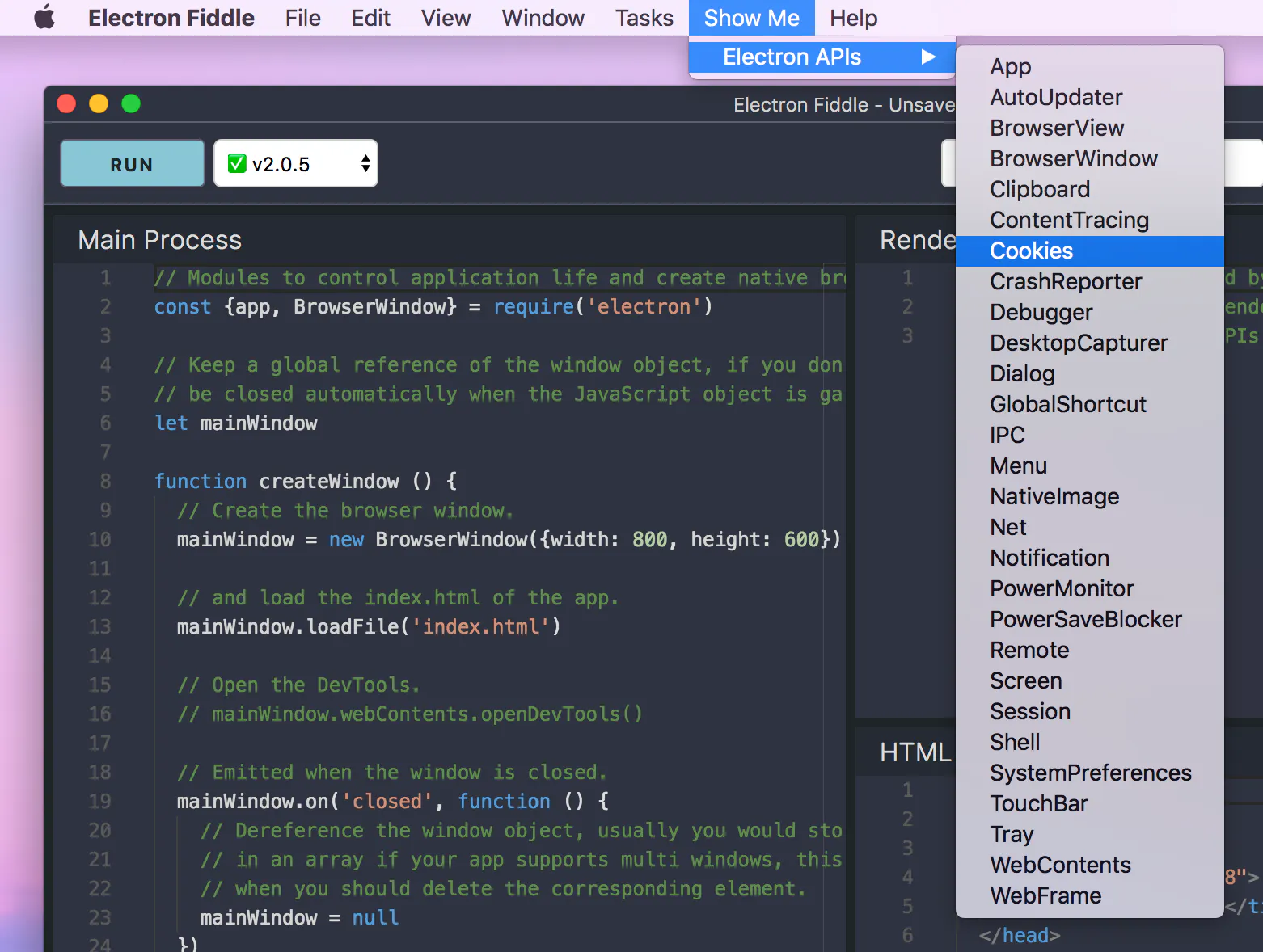 Electron Fiddle - pick.tools - Pick smarter, build faster.