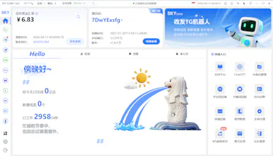 SKY SCRM聚合翻译计数系统 gallery image