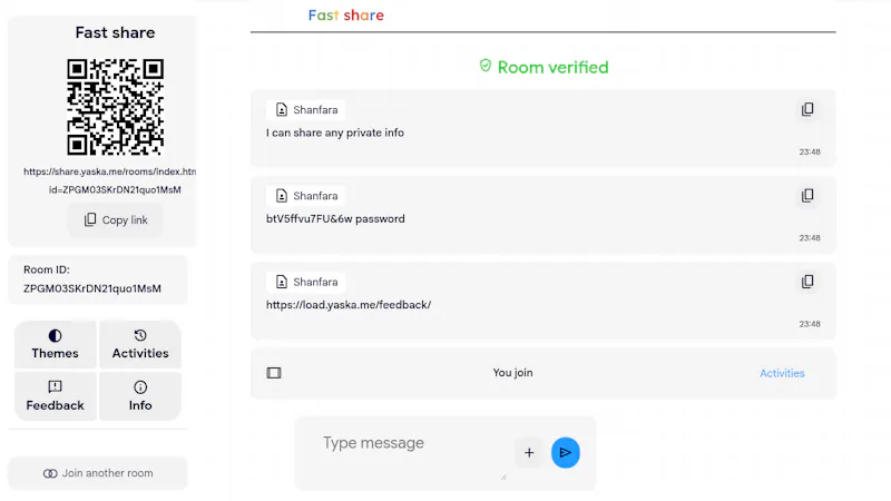 Fast share screenshot 2