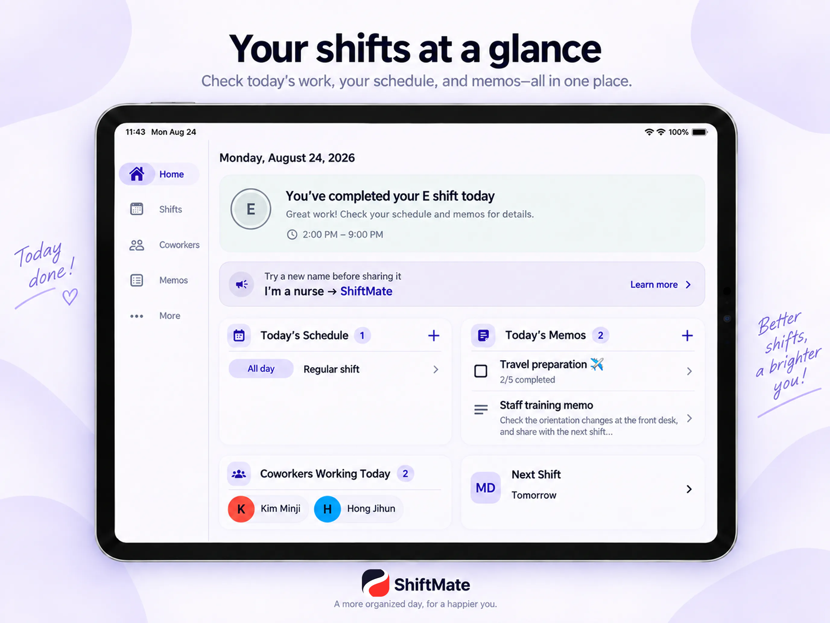 ShiftMate - Nurse shift calendar gallery image