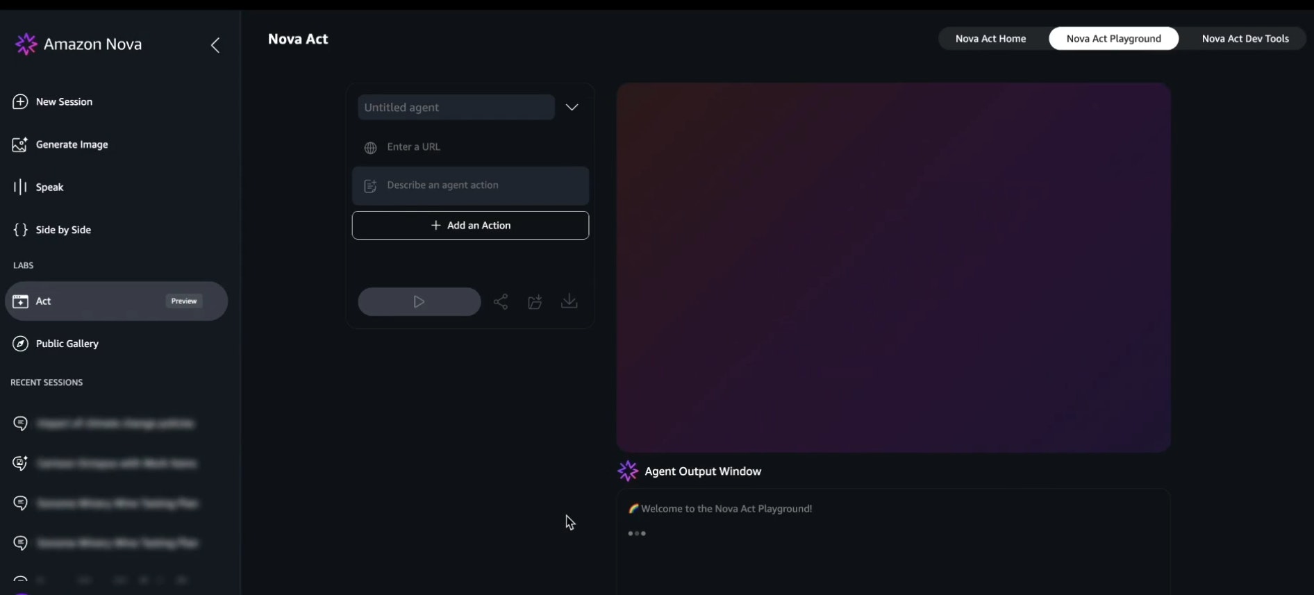 Nova Act by Amazon gallery image