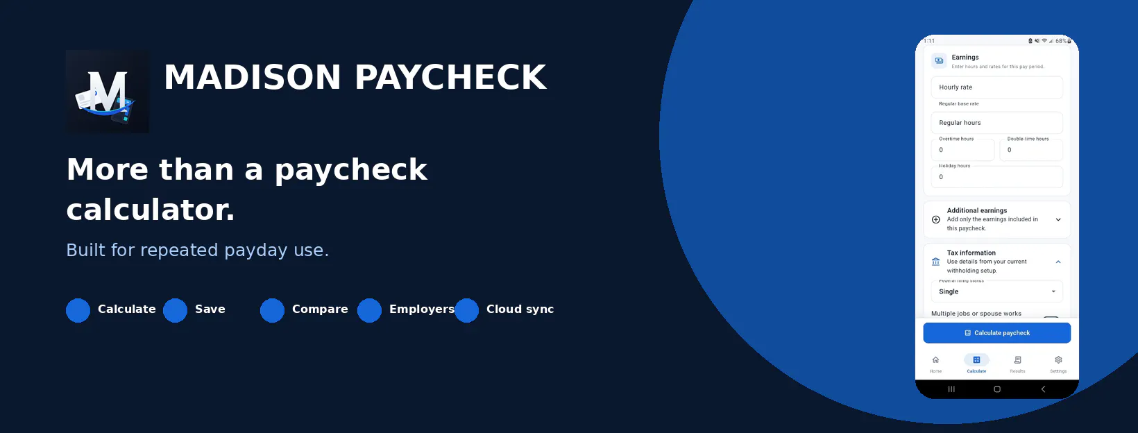 Madison Paycheck Calculator gallery image