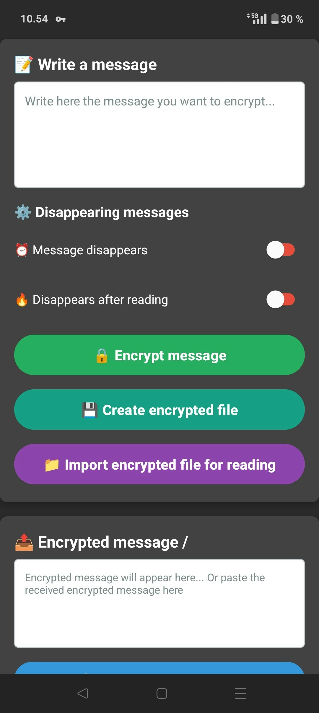 Offcrypt |Android Mesaj Şifrelemesi medya 3