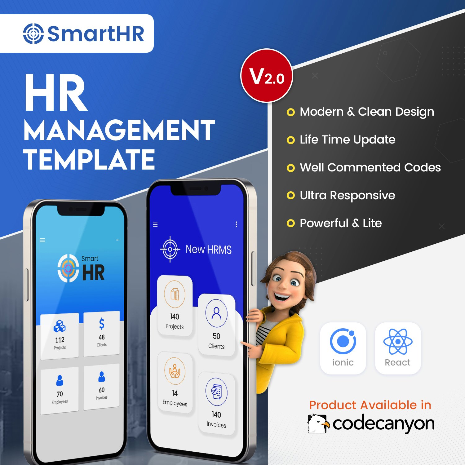 SmartHR -HR, Payroll, Project,Management media 2