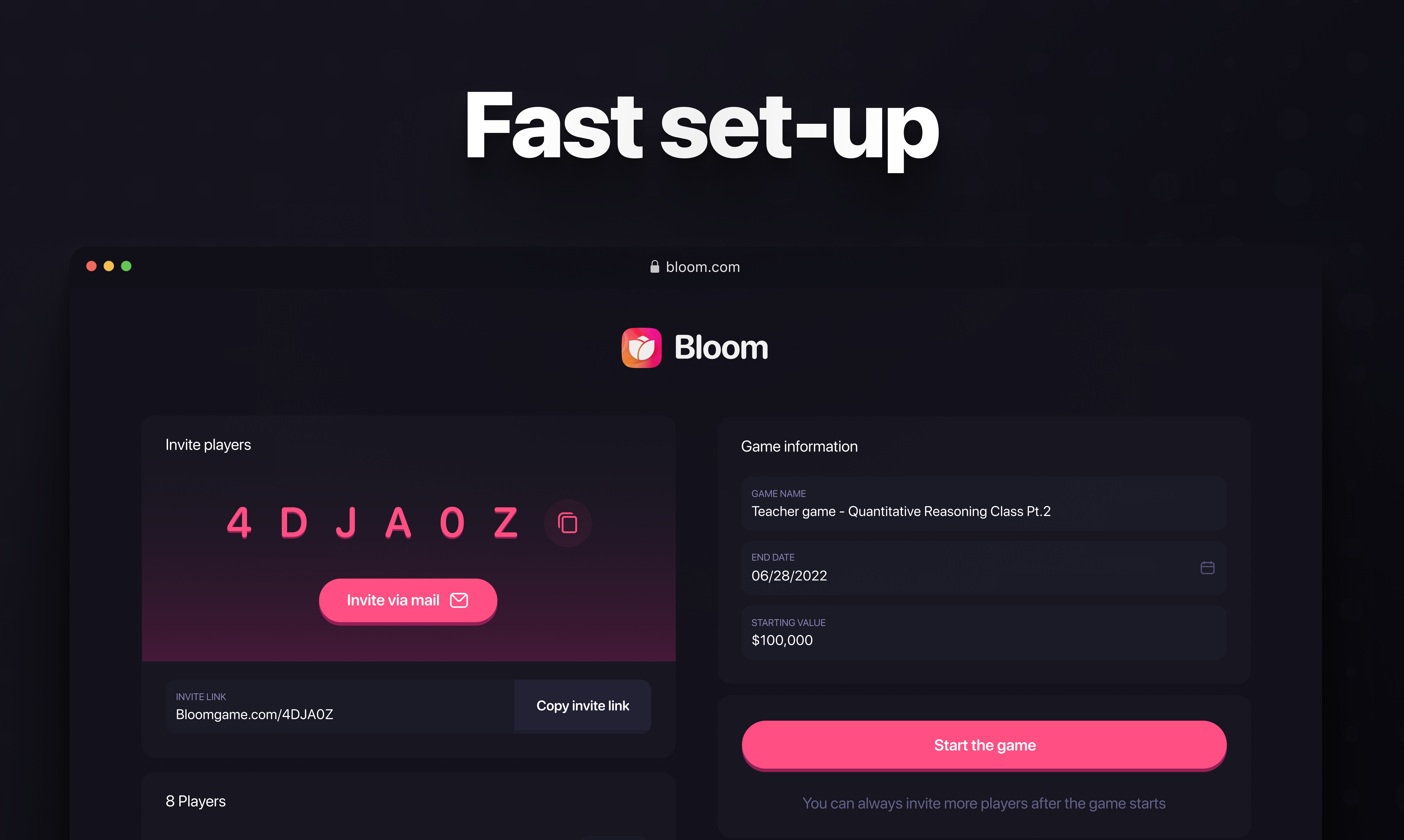 Bloom Stock Market Game media 4