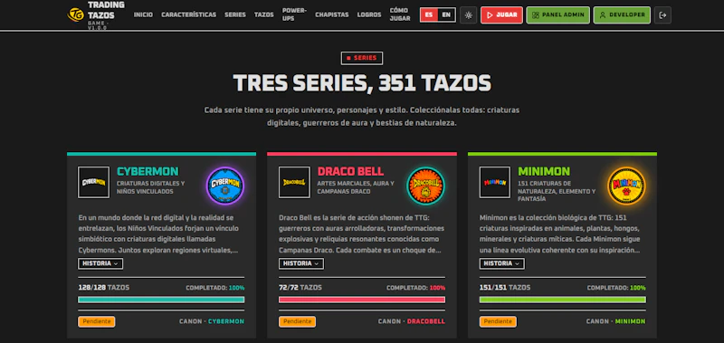 Trading Tazos Game (TTG) screenshot 3