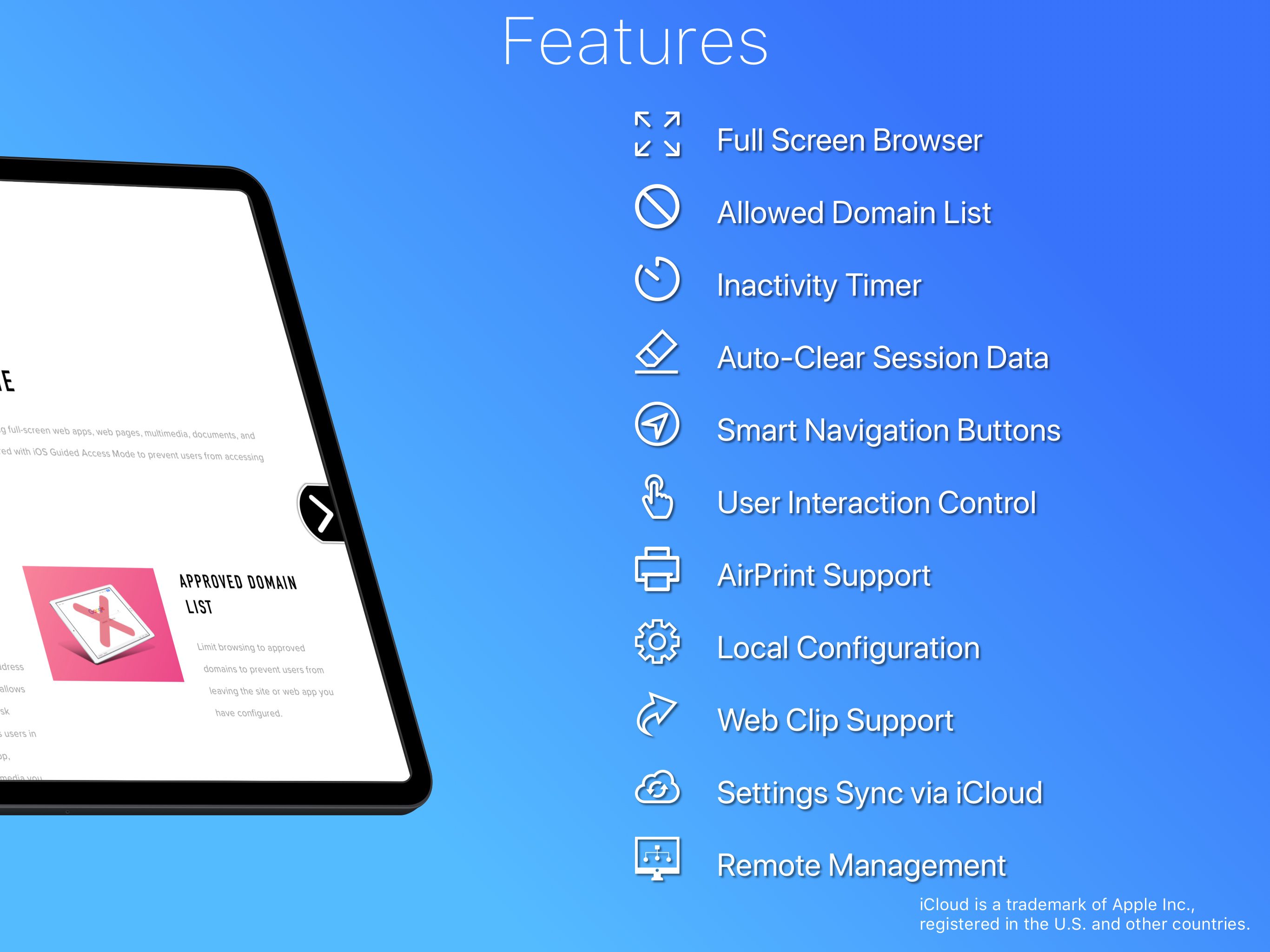 WebFrame Pro Kiosk gallery image