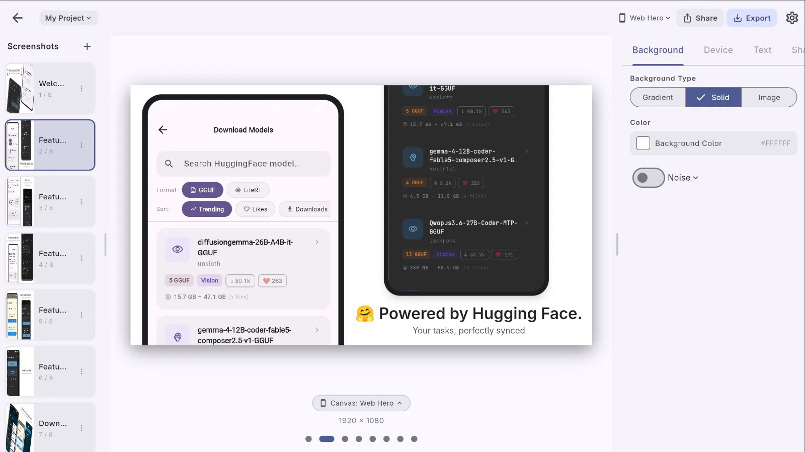 App Screenshot Studio screenshot 2