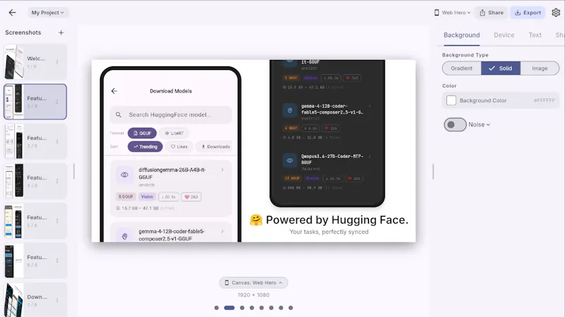 App Screenshot Studio screenshot 2