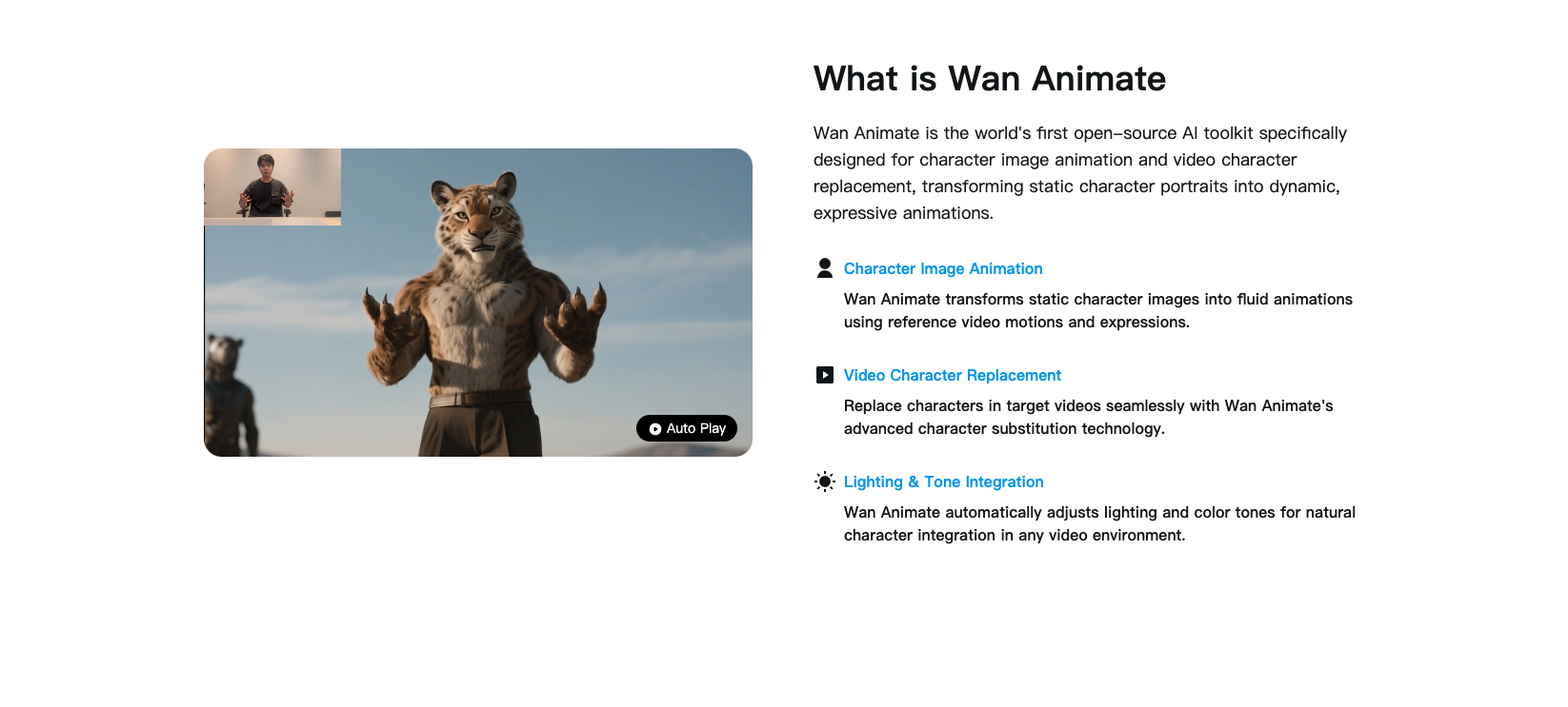 Wan Animate gallery image