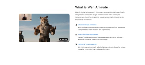 Wan Animate gallery image