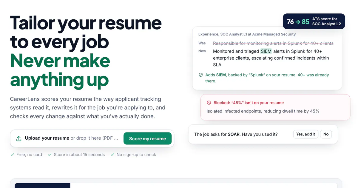 CareerLens AI gallery image