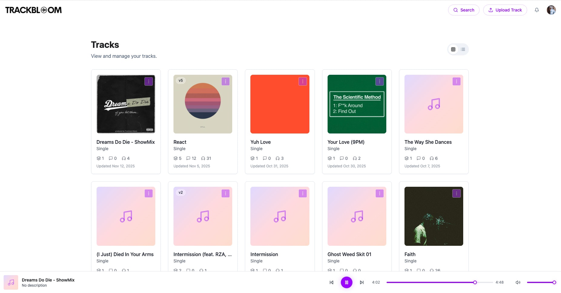 TrackBloom gallery image
