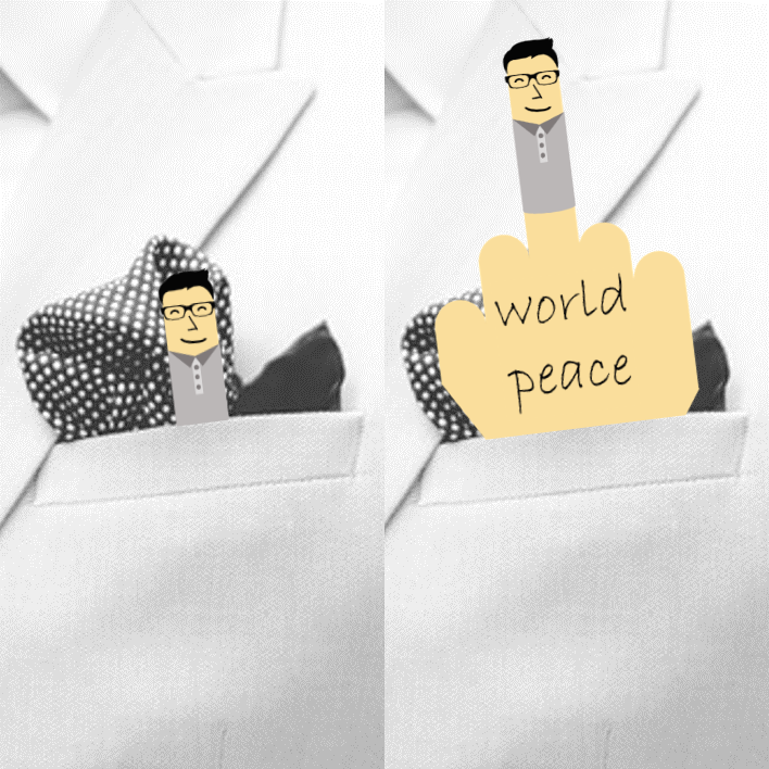 Pocket Middle Finger gallery image