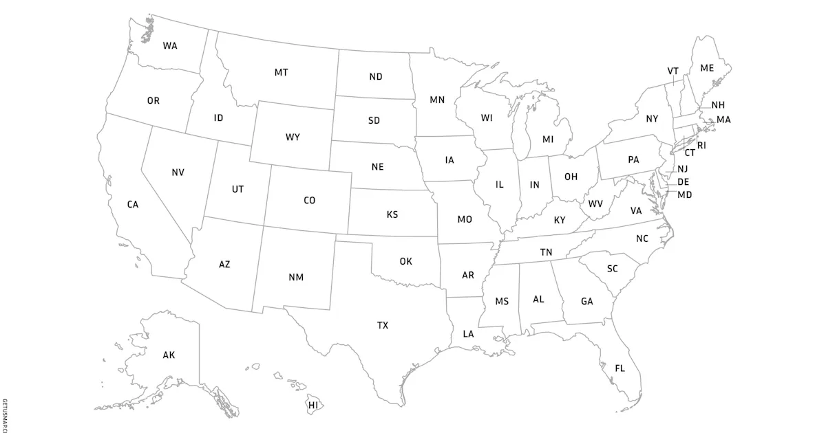 Free maps of USA - vector, hi-res, yours