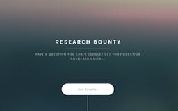 Research Bounty media 2