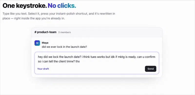 TextPolisher.app screenshot 1