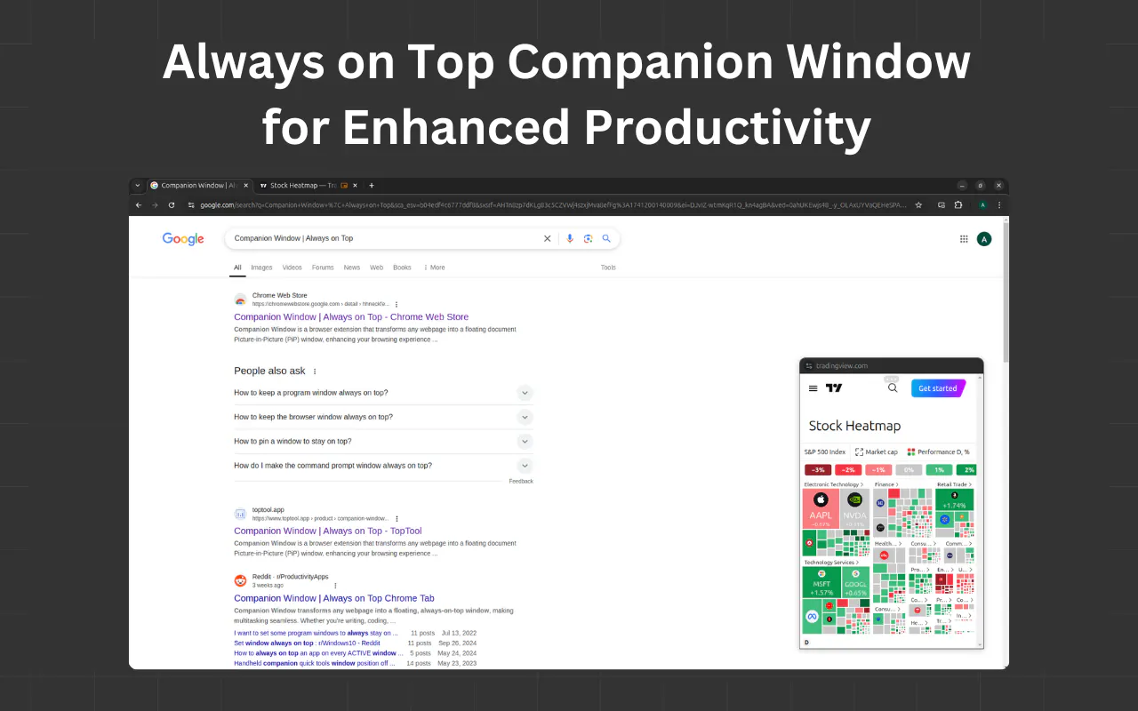 Companion Window | Always on Top gallery image