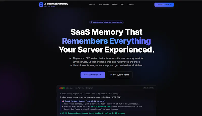 AI Infrastructure Memory screenshot 3