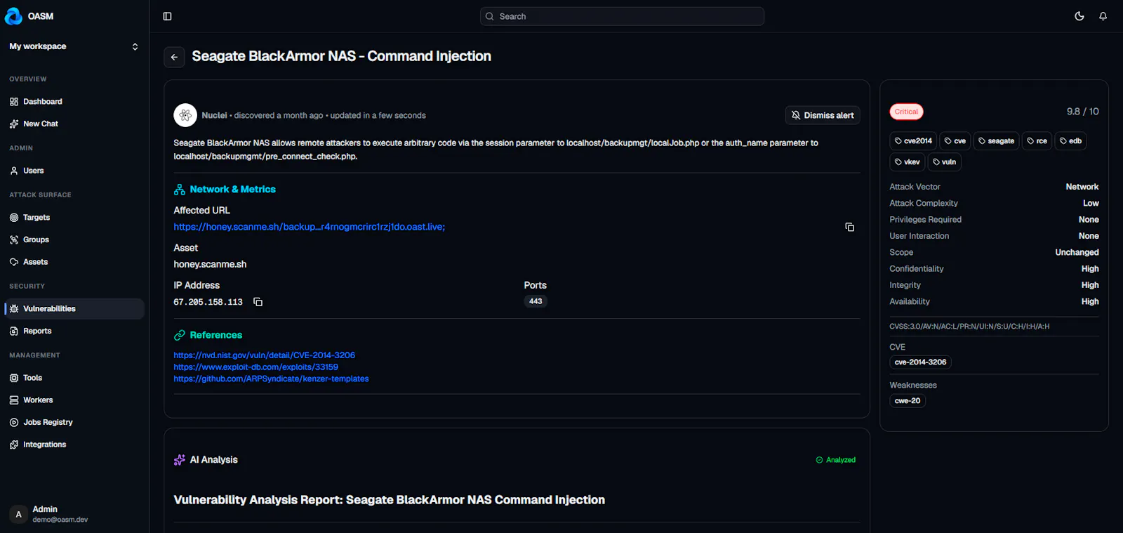 OASM screenshot 6