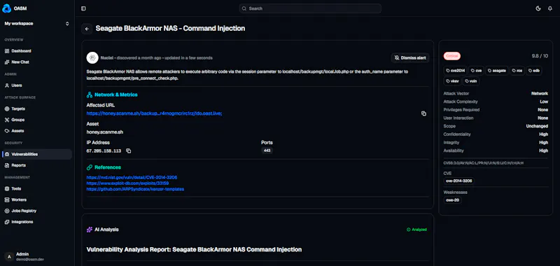 OASM screenshot 6