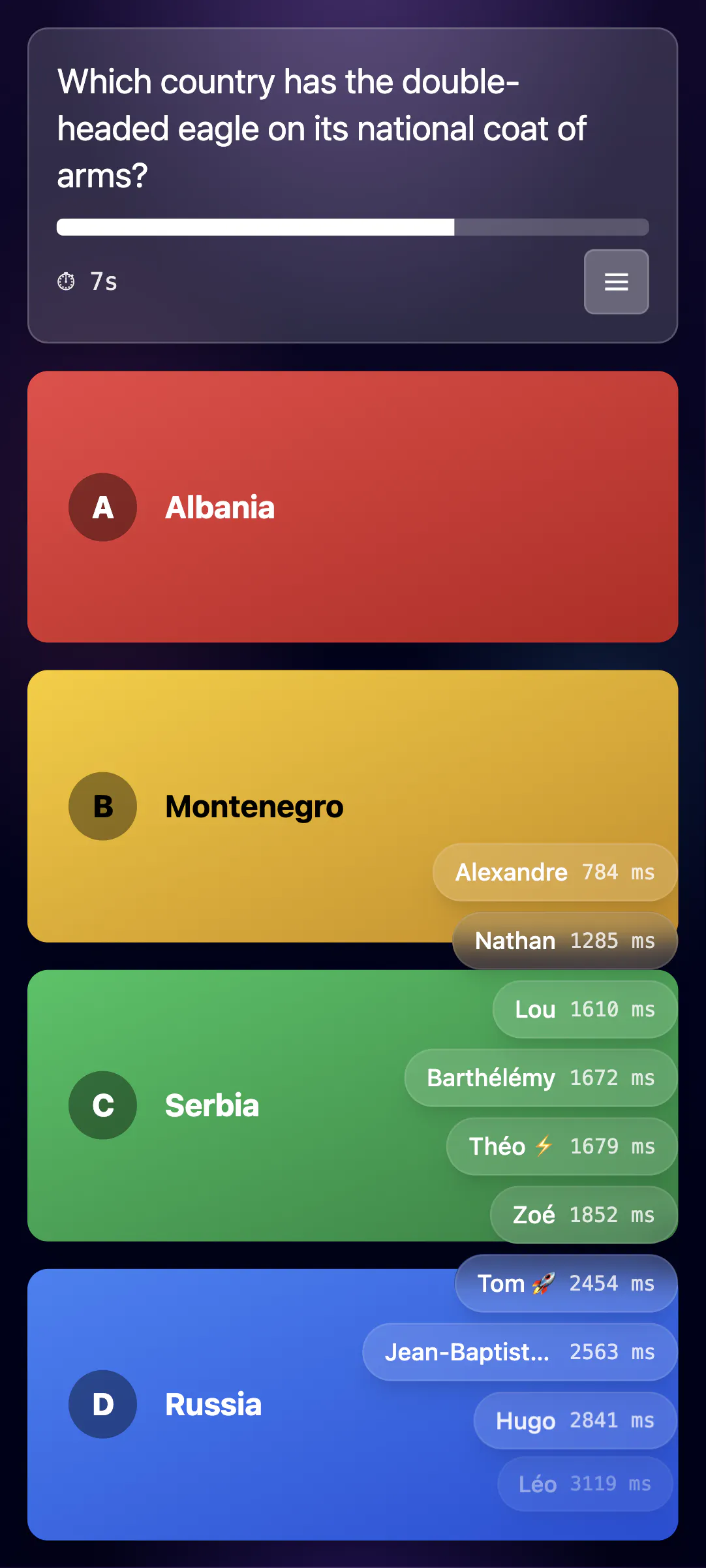 Qwizy – Quiz Up to 20 Players gallery image
