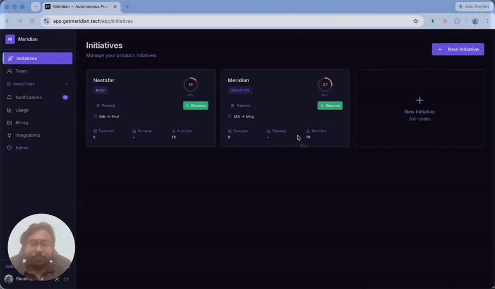 Meridian screenshot 1 (video preview)