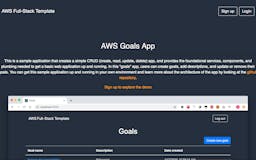 AWS Full Stack Template media 1