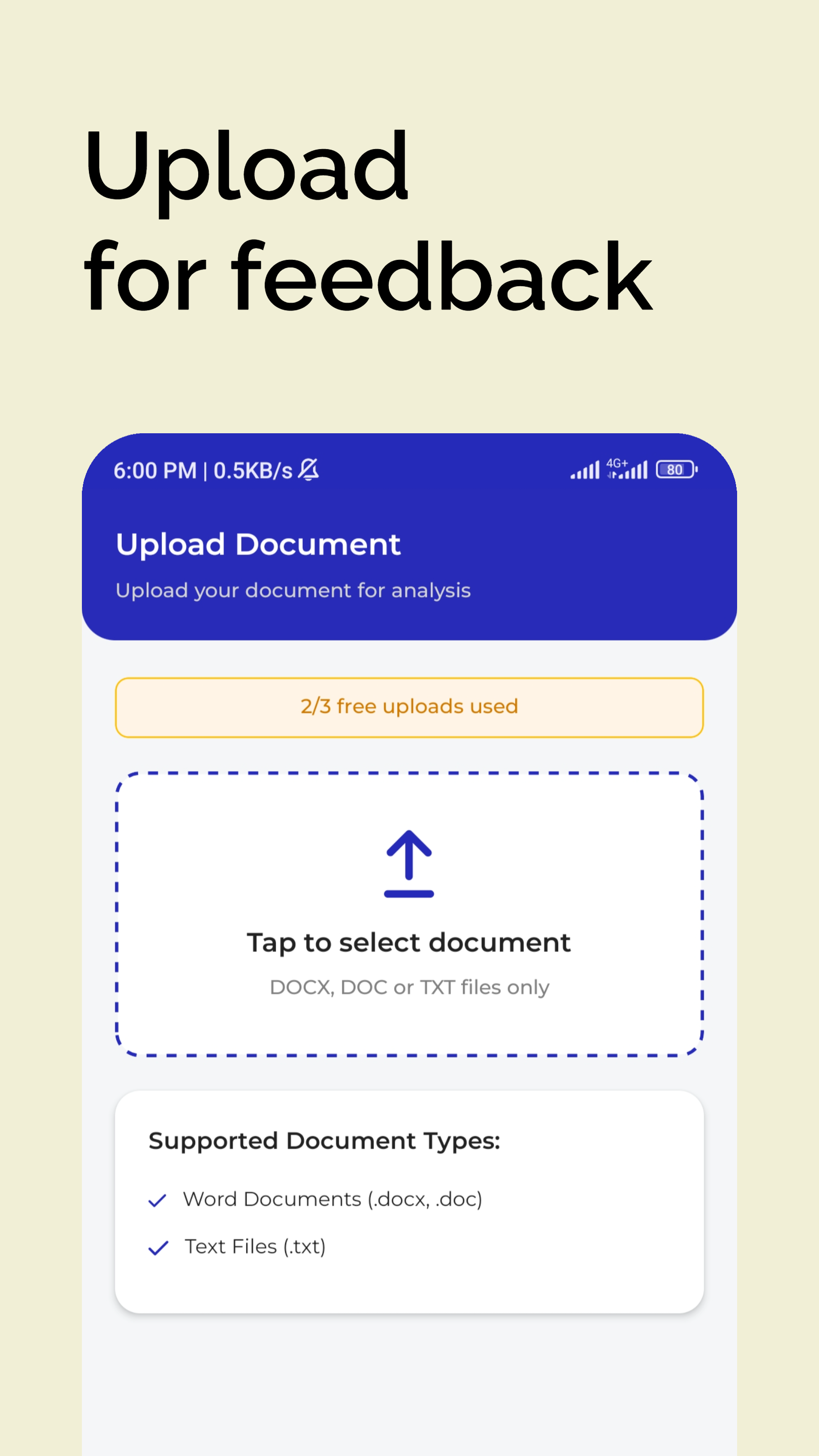 Mídia 4 de ClueUp - ajudante de estudo mais inteligente - Feedback mais inteligente.Melhores notas.Imediatamente.