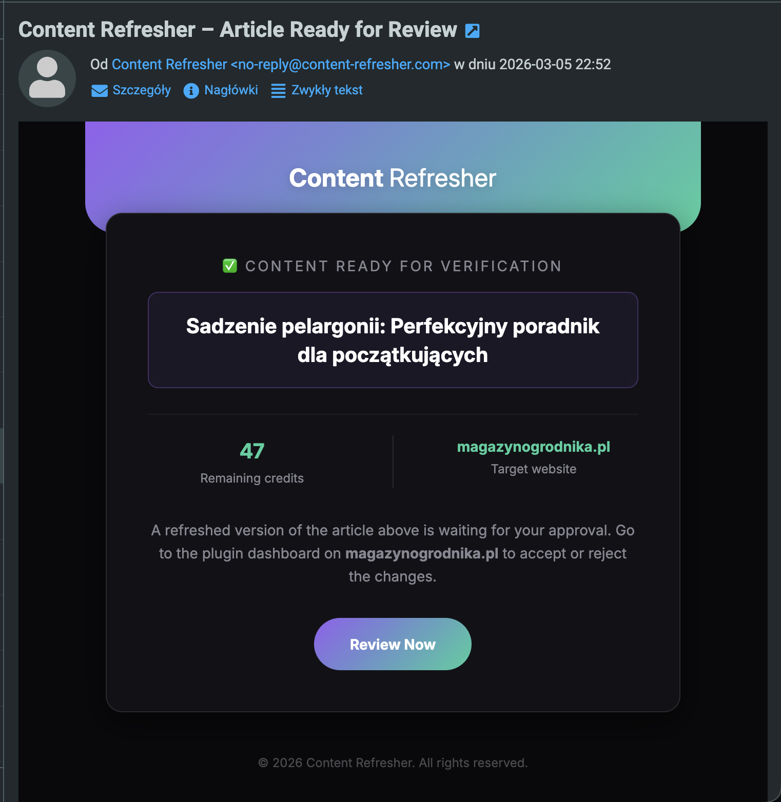 Content Refresher gallery image