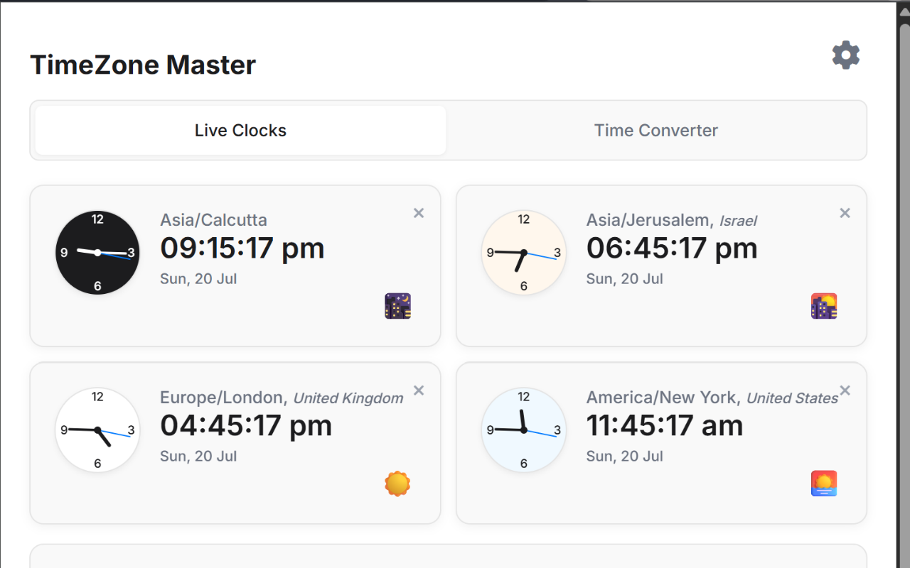 TimeZone Master gallery image