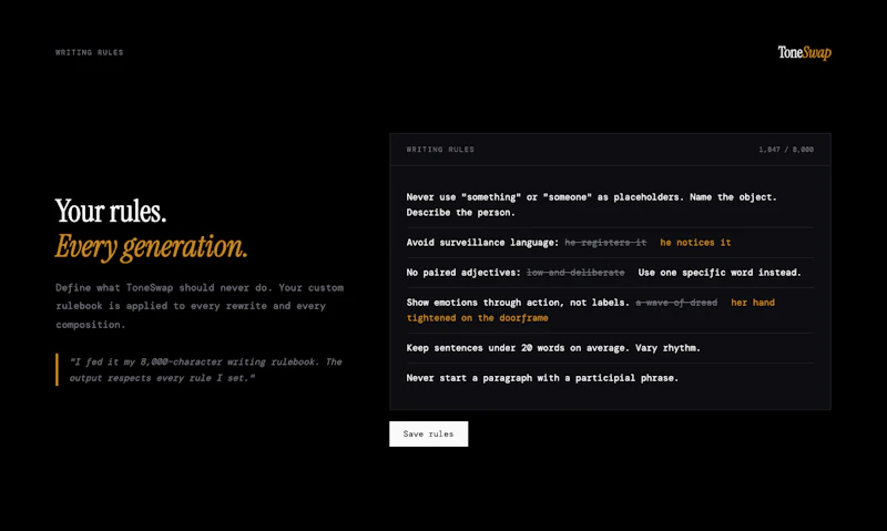 ToneSwap screenshot 4