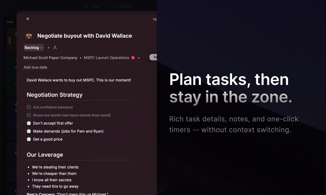 Billable for macOS - Screenshot 3 showing product features and functionality