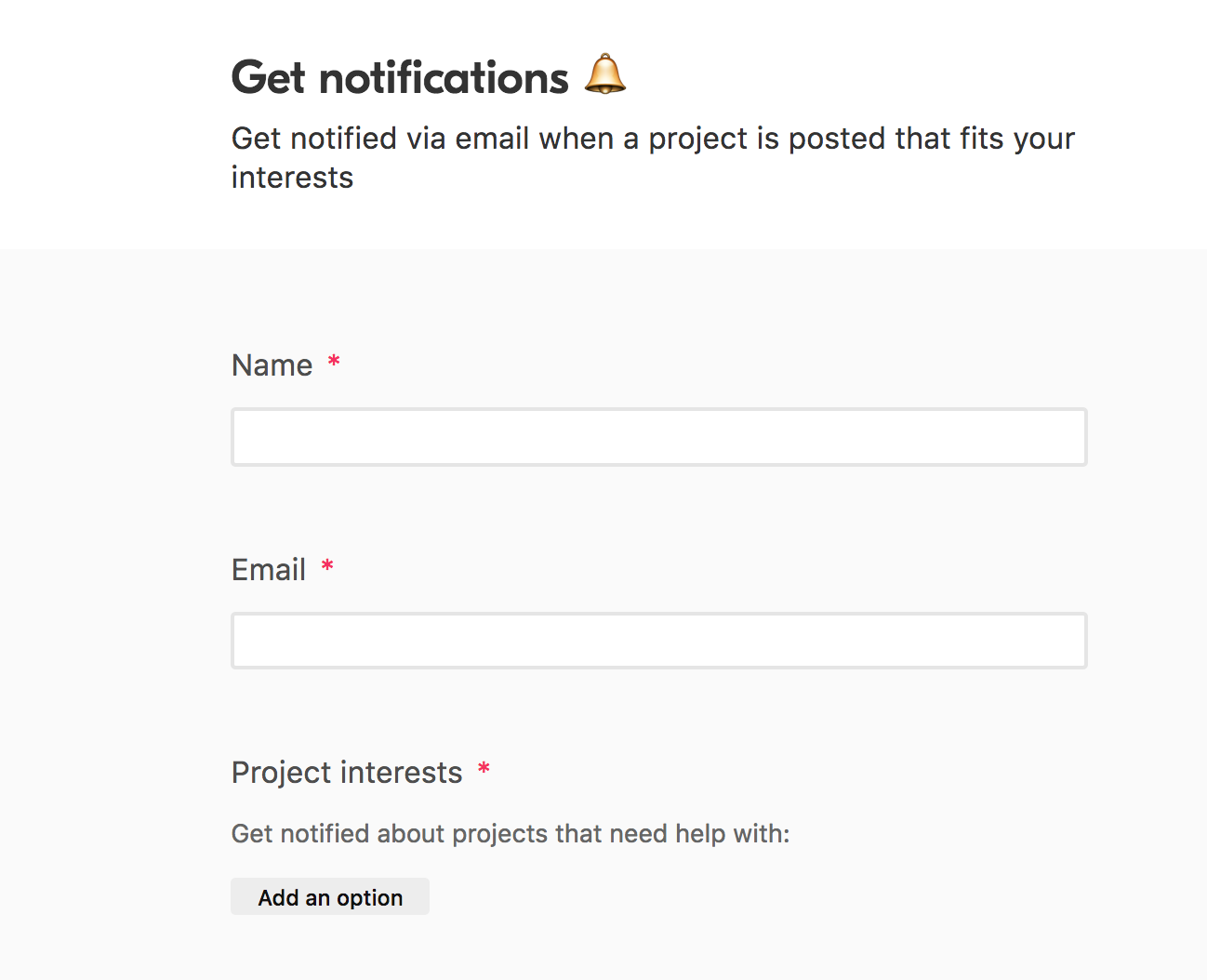 Project Board gallery image