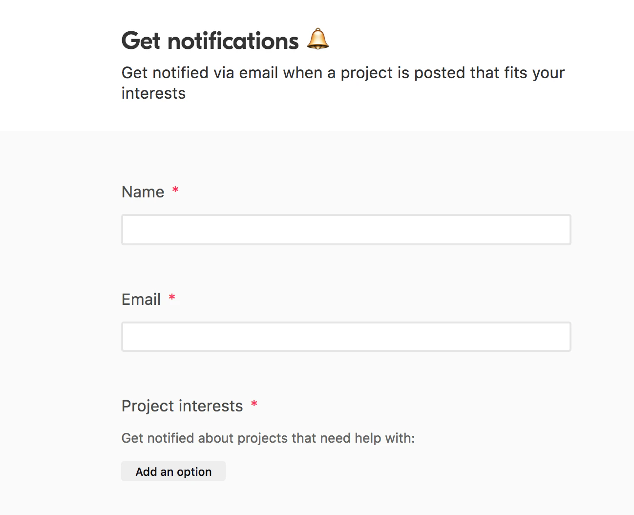 Project Board Image