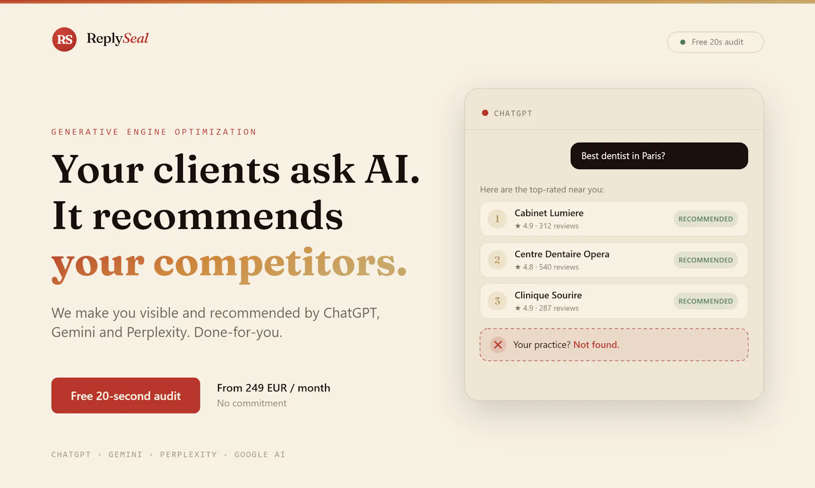 ReplySeal screenshot 1