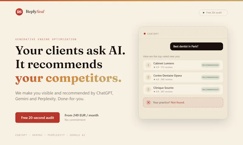 ReplySeal screenshot 1