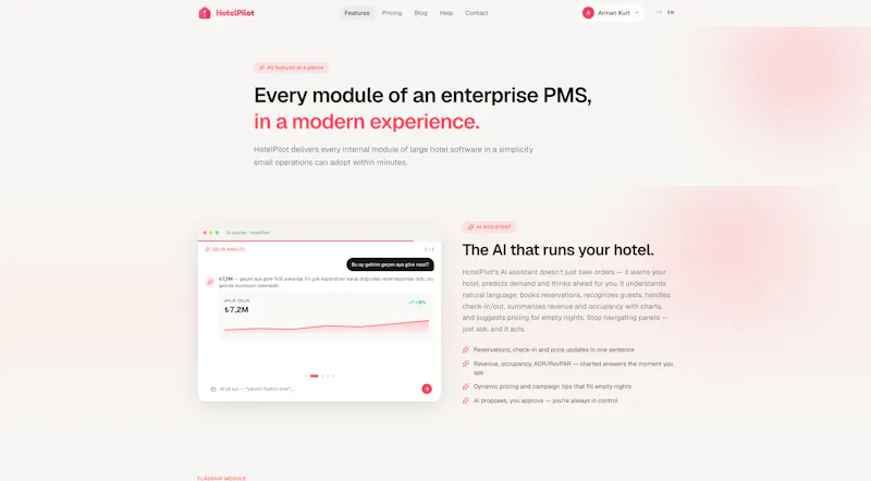 HotelPilot screenshot 2