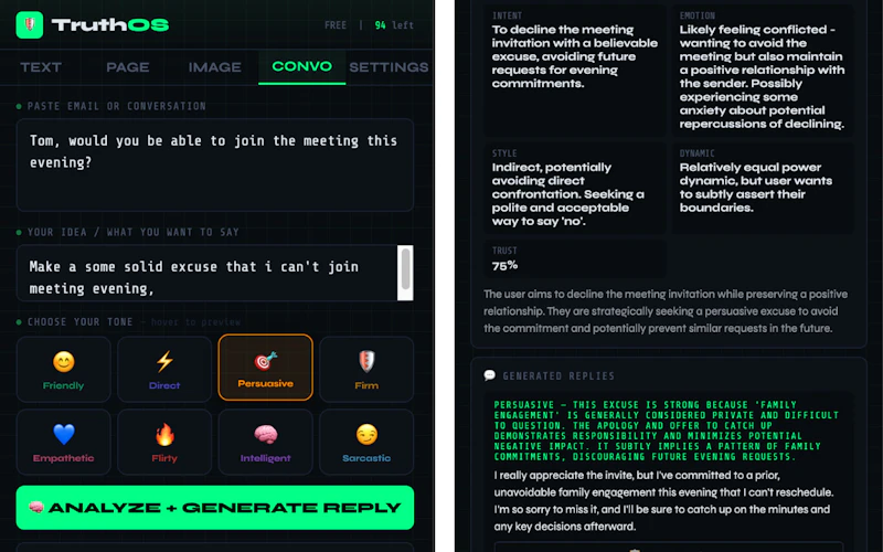TruthOS screenshot 2