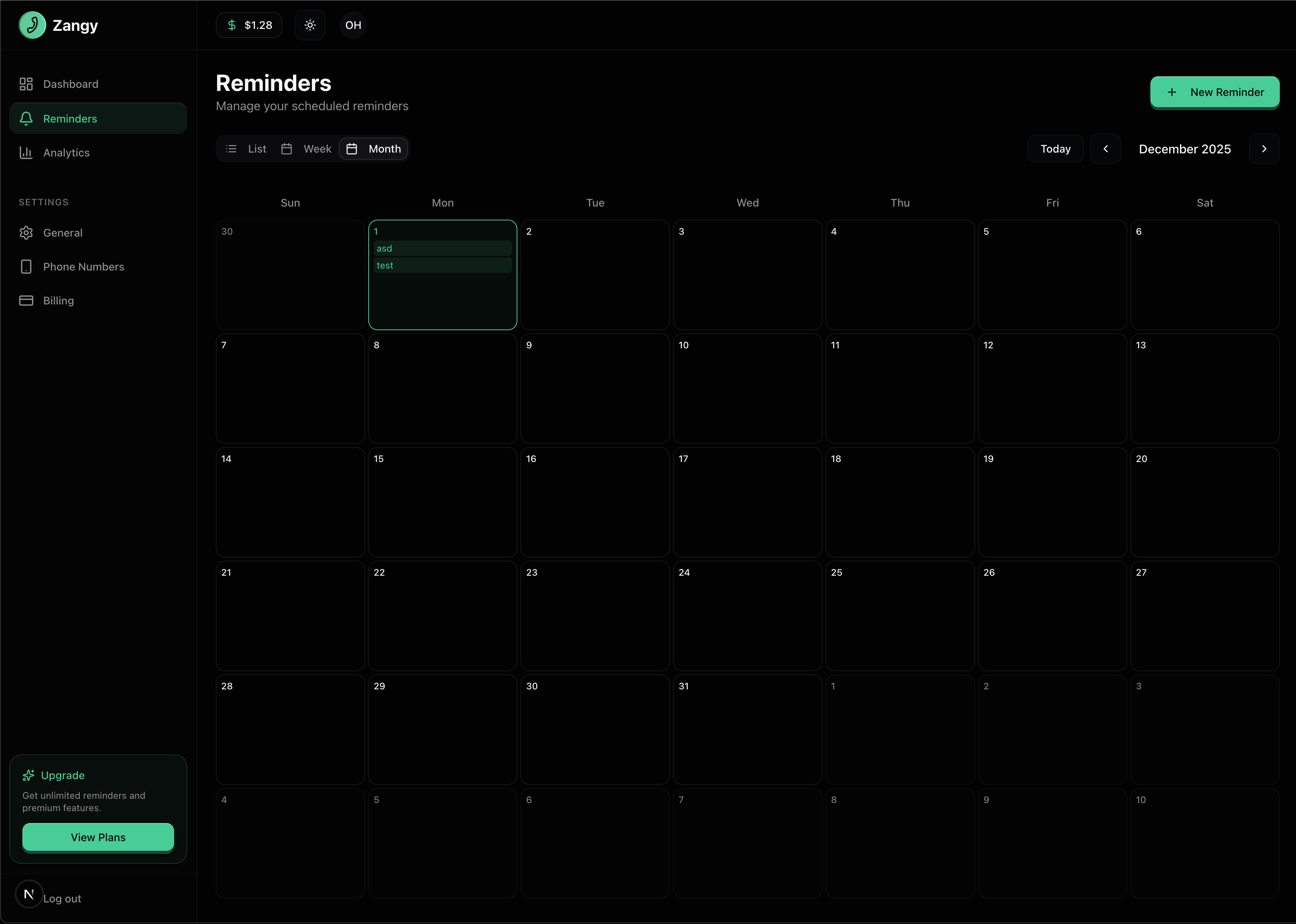 Zangy - AI Reminder Calls gallery image