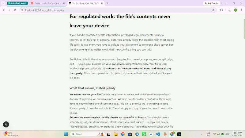 AntiUpload screenshot 4