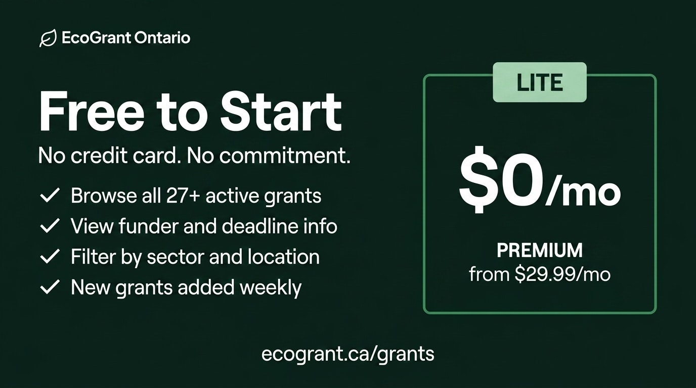 EcoGrant Ontario gallery image