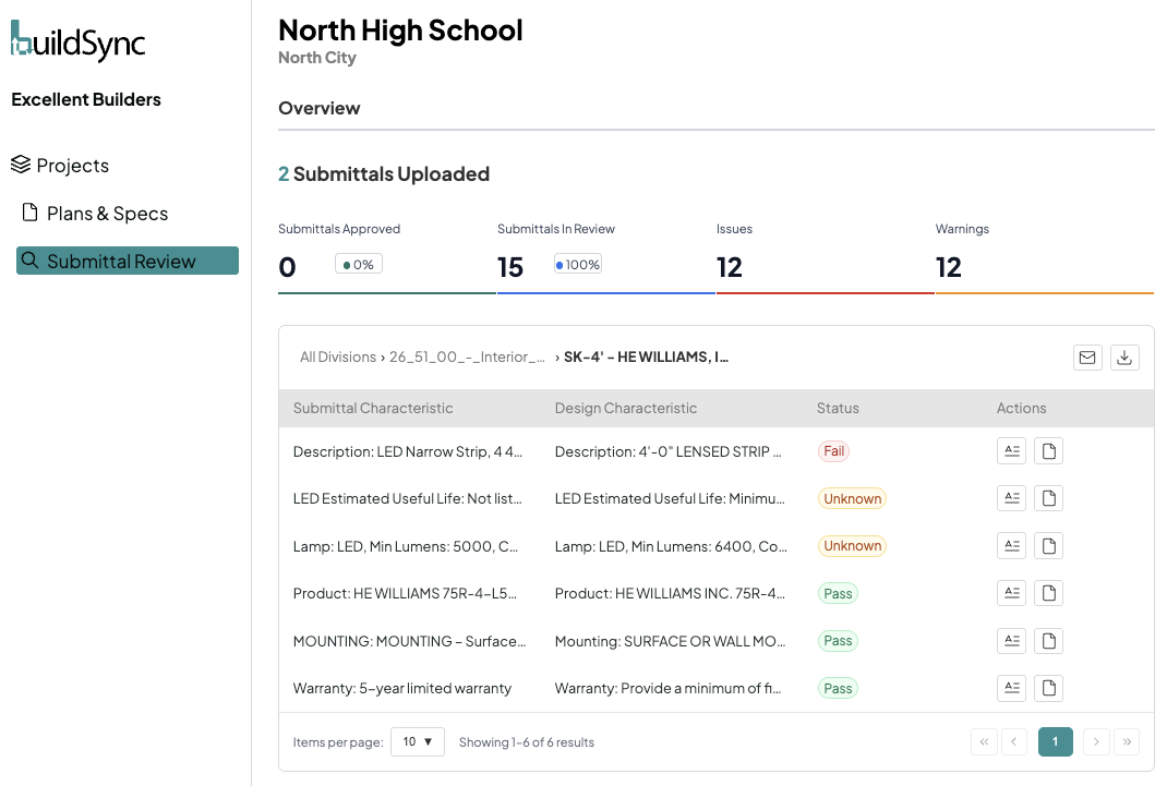 BuildSync - Screenshot 2 showing product features and functionality