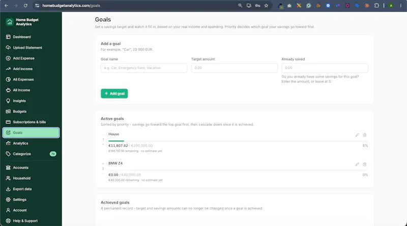 Home Budget Analytics screenshot 10
