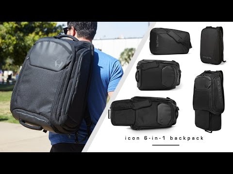icon 6-in-1 backpack gallery image