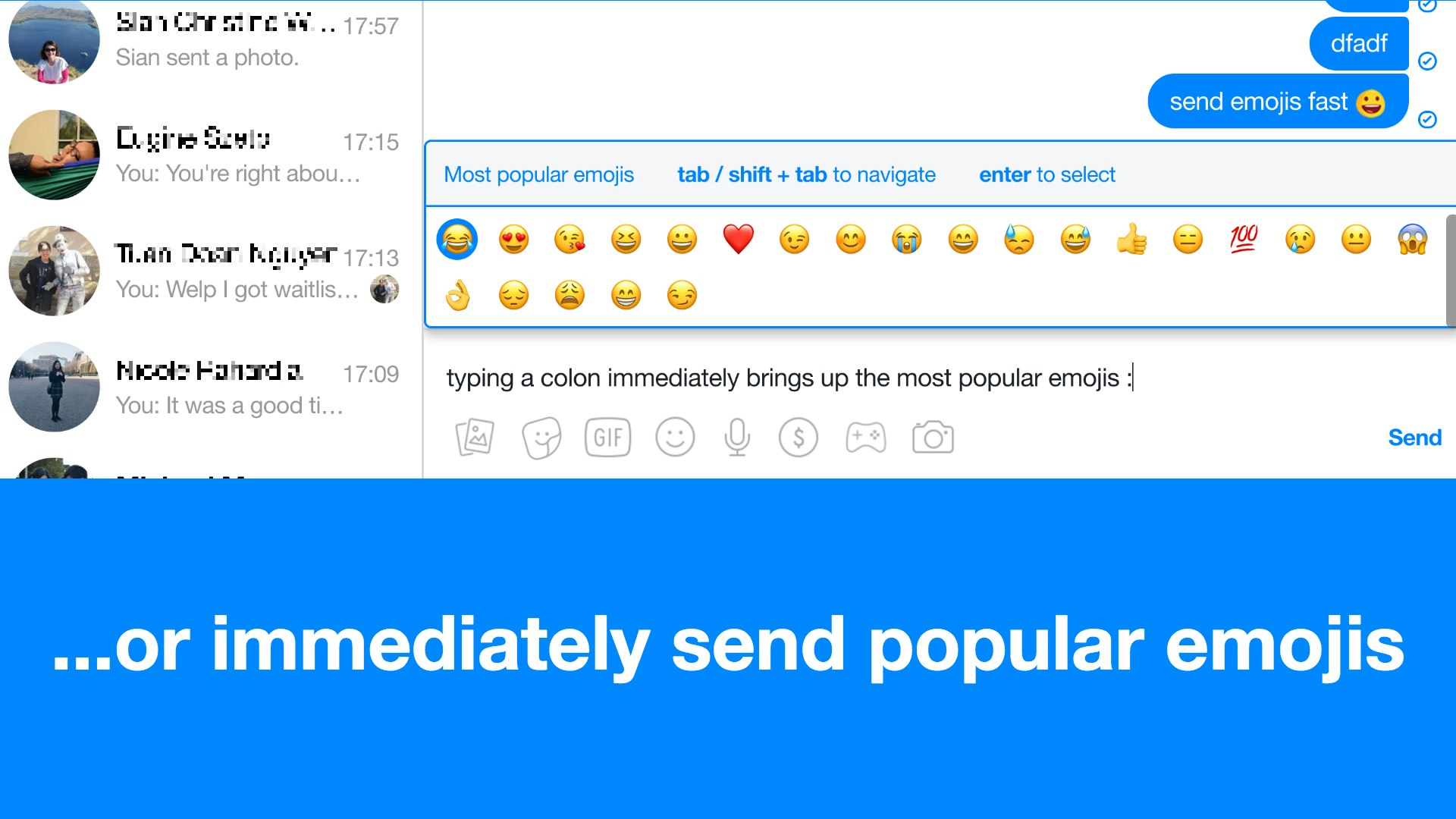 EmojiBar for FB Messenger gallery image