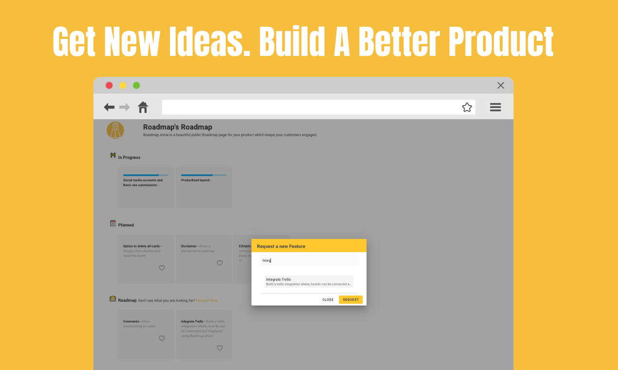 Roadmap.show gallery image