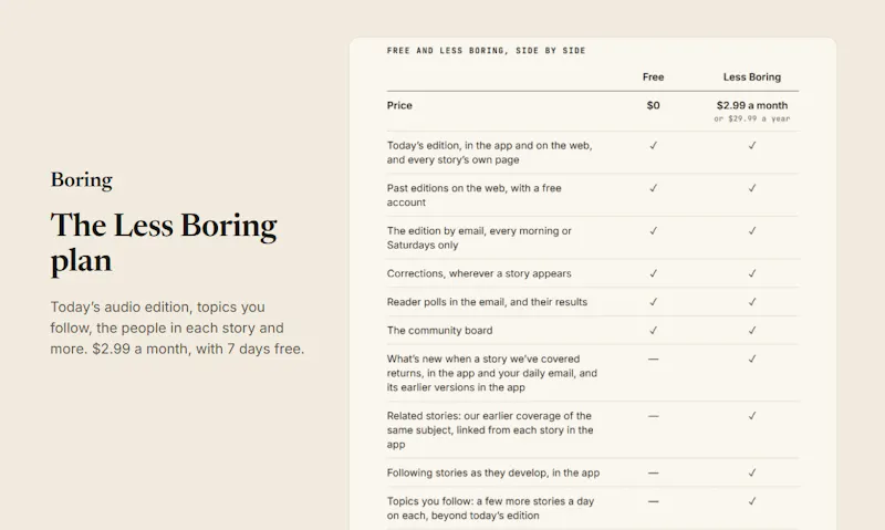 Boring screenshot 2