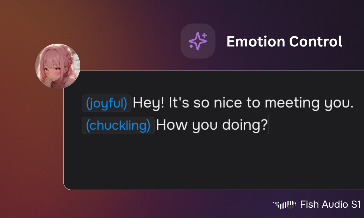 Fish Audio S2：具備情感表達能力的文字轉語音與聲音複製技術