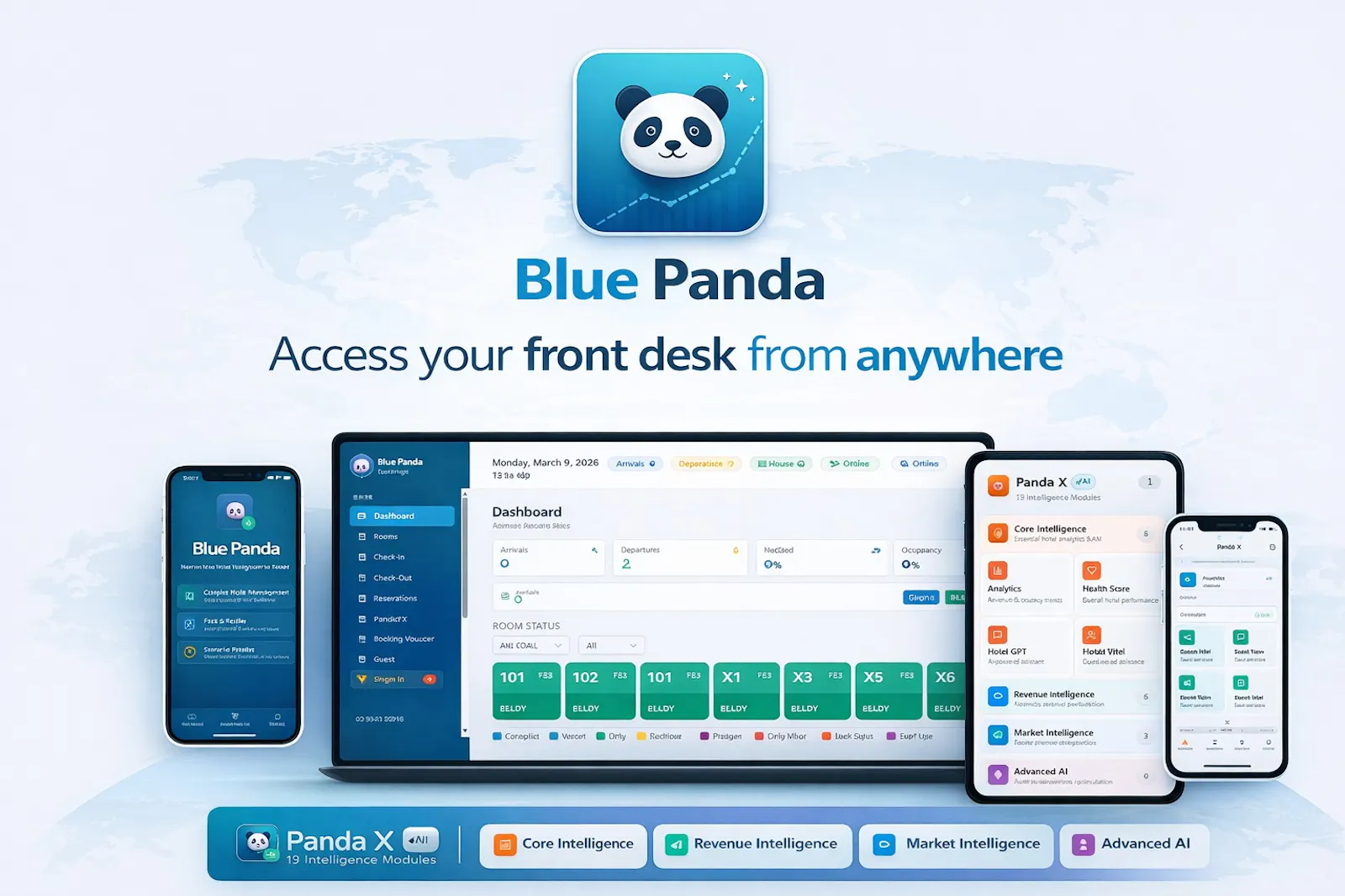 Blue Panda PMS screenshot 1